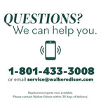 Support mural flottant pour téléviseur Middlebrook Designs