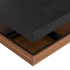 Table basse carrée pivotante moderne