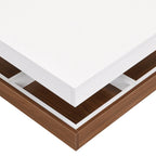 Table basse carrée pivotante moderne