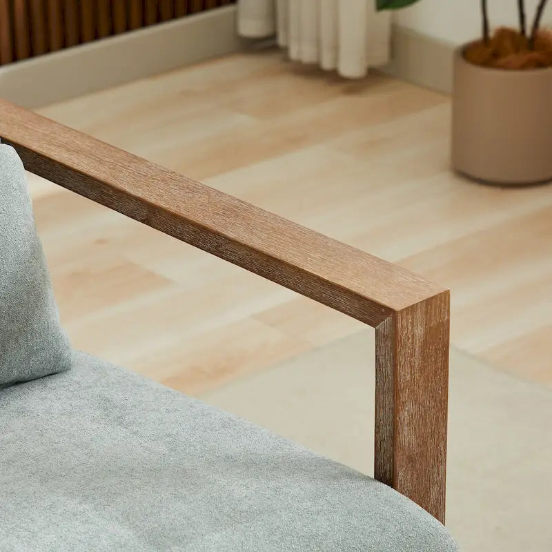 Fauteuil d'appoint pivotant à 360° en lin mélangé 30,31