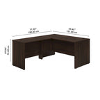 Bureau en L Studio C 60W avec retour 42W de Bush Business Furniture