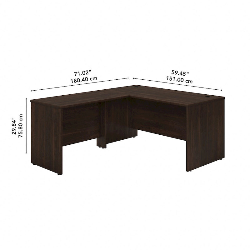 Bureau en L Studio C 60W avec retour 42W de Bush Business Furniture