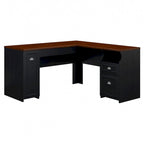 Bureau en L Fairview 60W avec tiroirs et rangements, par Bush Furniture