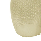 Ensemble de 2 tables d'appoint rondes en métal ajouré Christopher Knight Home - 42 cm (L) x 42 cm (l) x 53 cm (H)