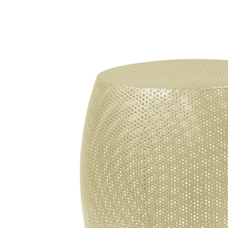 Ensemble de 2 tables d'appoint rondes en métal ajouré Christopher Knight Home - 42 cm (L) x 42 cm (l) x 53 cm (H)