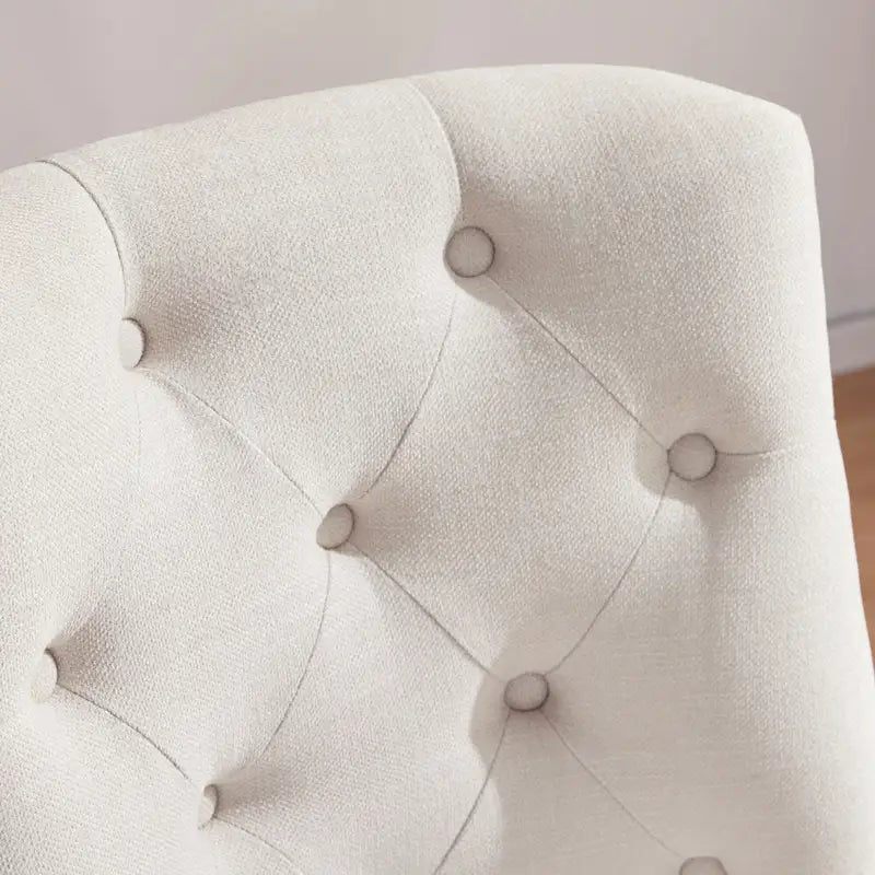 Chaise de bureau pivotante rembourrée, sans accoudoirs, avec roulettes et hauteur réglable, idéale pour étudier à domicile.