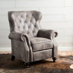 Fauteuil inclinable Roomfitters avec dossier inclinable et accoudoirs arrondis, pour un confort enveloppant