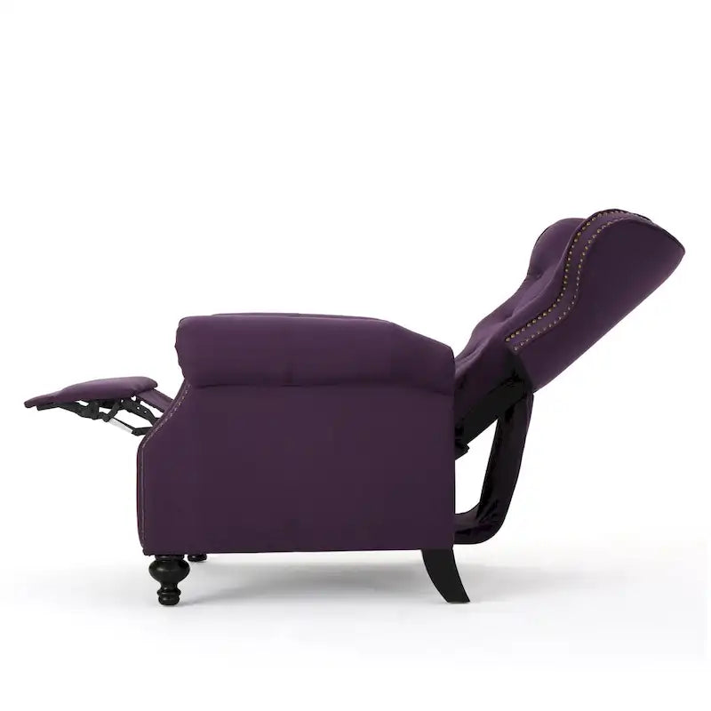 Fauteuil inclinable Roomfitters avec dossier inclinable et accoudoirs arrondis, pour un confort enveloppant