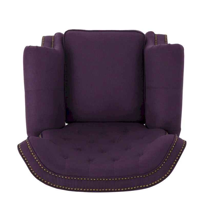 Fauteuil inclinable Roomfitters avec dossier inclinable et accoudoirs arrondis, pour un confort enveloppant