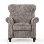 Fauteuil inclinable Roomfitters avec dossier inclinable et accoudoirs arrondis, pour un confort enveloppant