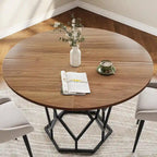 Table de salle à manger ronde de 119 cm (47 pouces) pour salle à manger, salon - Non applicable