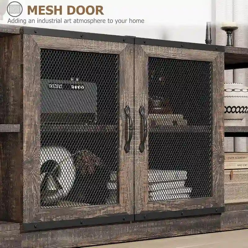 Meuble TV en bois de 65 pouces de long