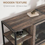 Meuble TV en bois de 65 pouces de long