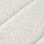 Banc d'entrée rembourré avec étagère à chaussures