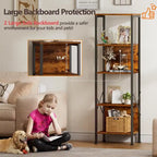 Bibliothèque haute à 5 niveaux - 14,9 cm (P) x 10,6 cm (L) x 55,1 cm (H)