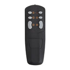 Meuble TV rustique VECELO 70 avec ou sans cheminée (2 options), table multimédia avec étagères de rangement