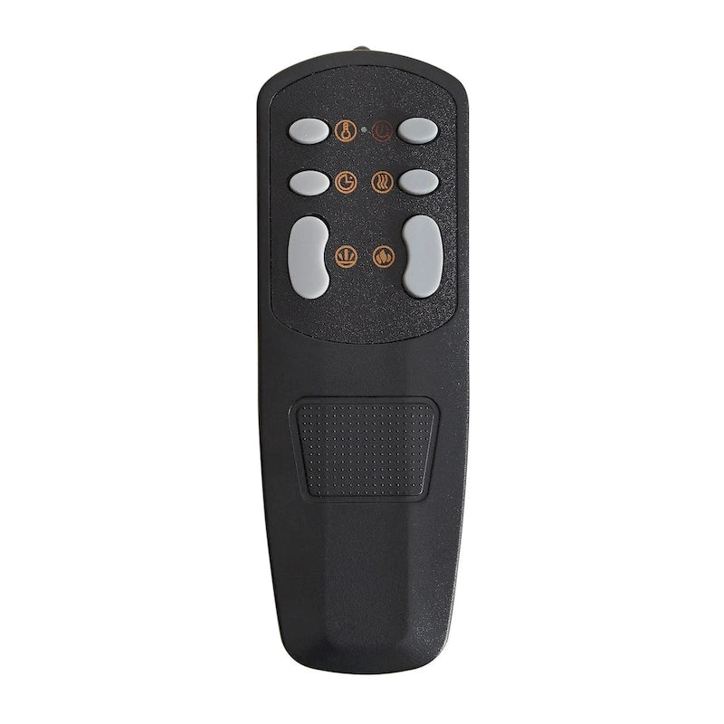 Meuble TV rustique VECELO 70 avec ou sans cheminée (2 options), table multimédia avec étagères de rangement