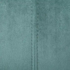 Canapé 3 places en velours à coutures canalisées avec pieds en métal