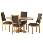 Ensemble de salle à manger Regina en bois par Christopher Knight Home