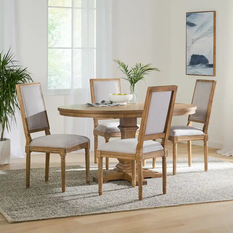Ensemble de salle à manger Regina en bois par Christopher Knight Home