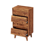 4-Drawer Wood Dresser Features Vintage-style Bevel Design