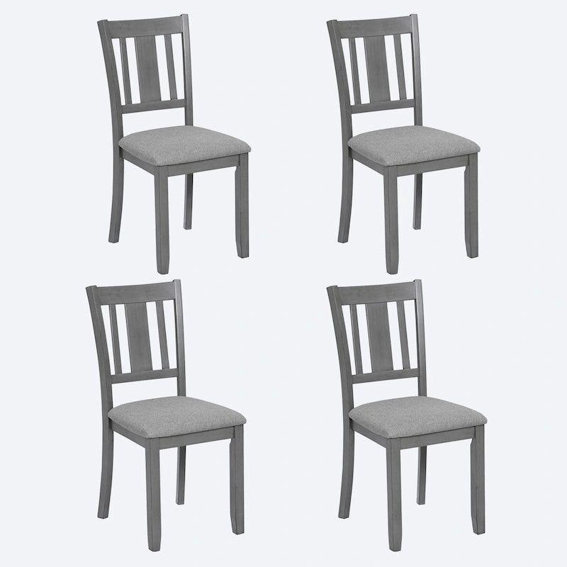 Chaises de salle à manger avec assise rembourrée