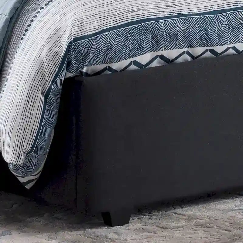 Lit capitonné Cordeaux Queen-size de Christopher Knight Home