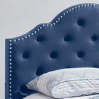 Lit capitonné Cordeaux Queen-size de Christopher Knight Home