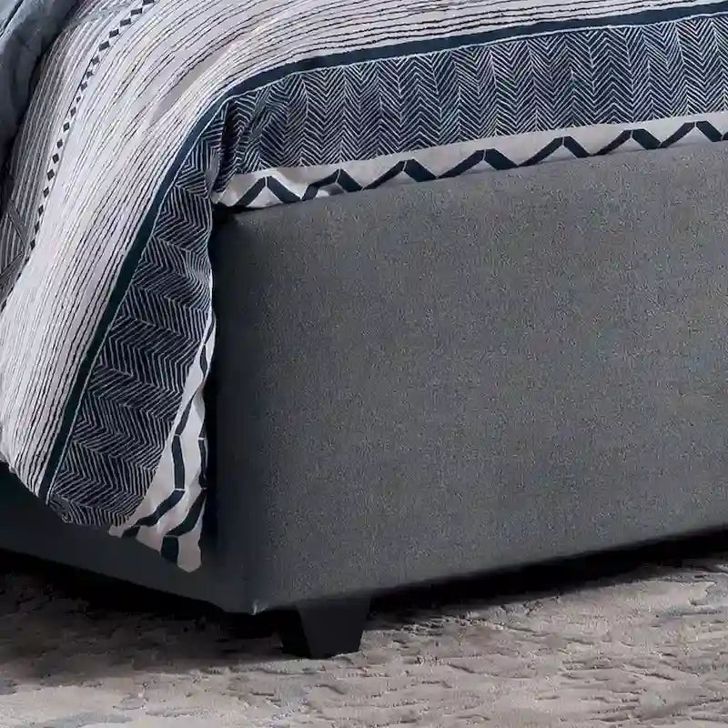 Lit capitonné Cordeaux Queen-size de Christopher Knight Home