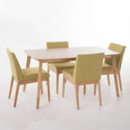 Ensemble de salle à manger 5 pièces Christopher Knight Home Fabrizio de style moderne du milieu du siècle