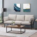 Canapé 3 places Carvel, style moderne du milieu du siècle, par Christopher Knight Home