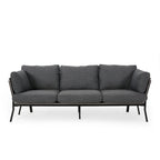 Canapé 3 places Carvel, style moderne du milieu du siècle, par Christopher Knight Home