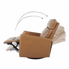 Fauteuil inclinable pivotant manuel Alex Classic avec produits durables