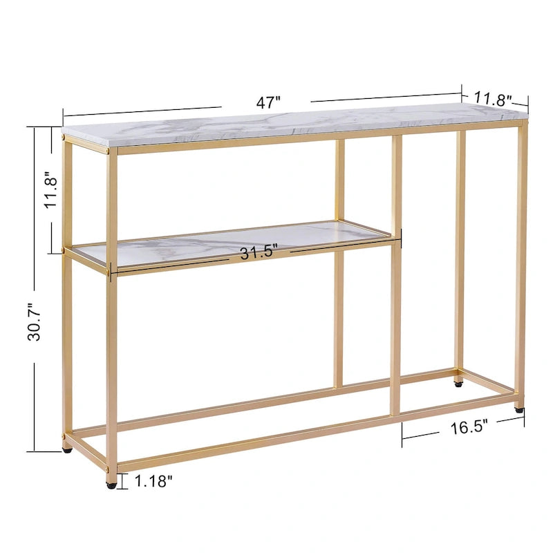 Console étroite MCombo avec étagère de rangement pour salon, MDF Sauge 80 - 229 x 328 cm