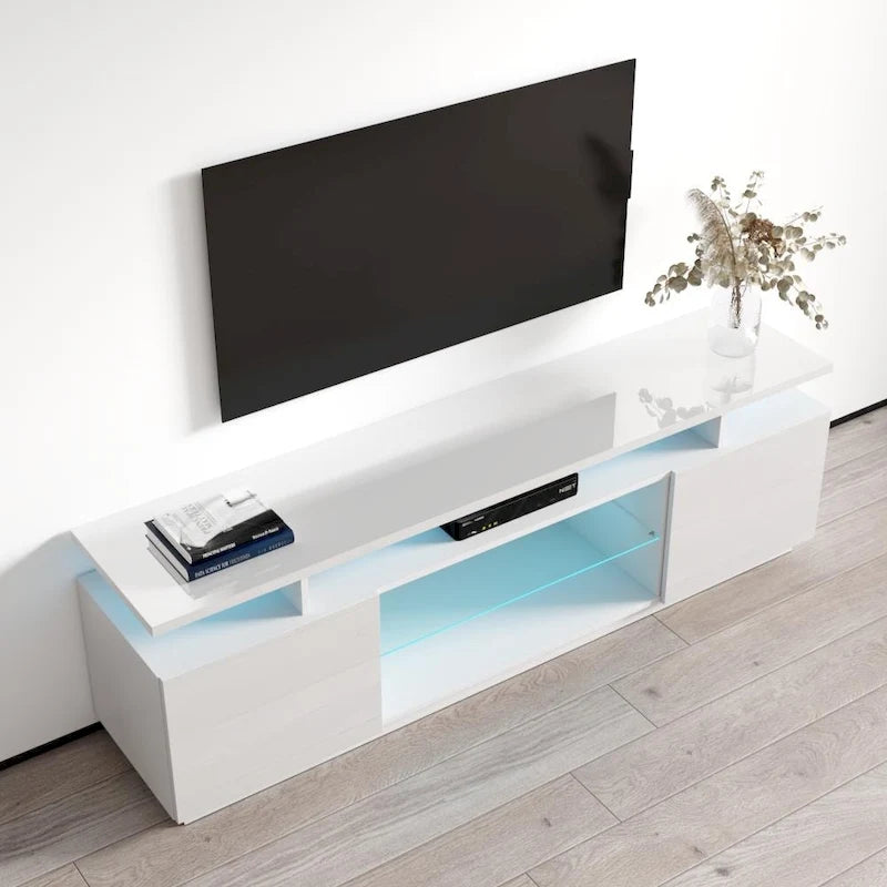 Meuble TV moderne Eva-K de 71 pouces