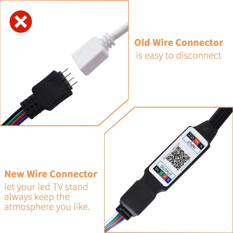 Téléviseur moderne LED 51 pouces avec rangement