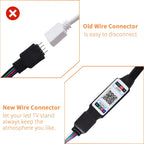 Téléviseur moderne LED 51 pouces avec rangement