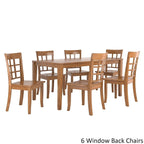Ensemble de salle à manger rectangulaire Wilmington II 60 pouces, finition chêne, par iNSPIRE Q Classic