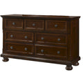 Commode Meade à 7 tiroirs (35 po x 60 po x 18 po)