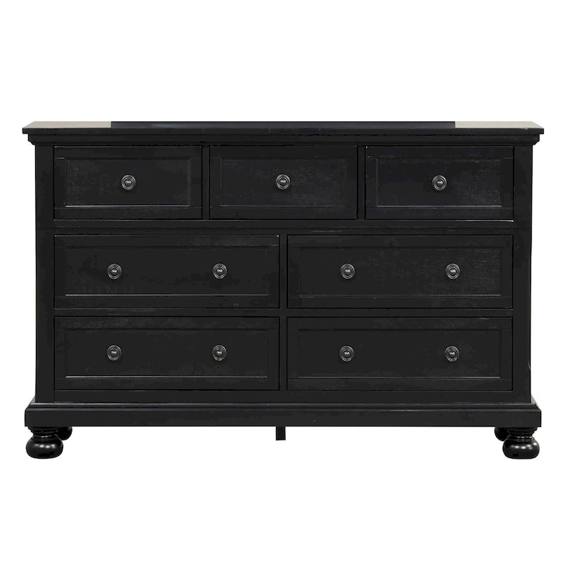 Commode Meade à 7 tiroirs (35 po x 60 po x 18 po)