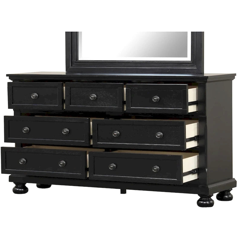 Commode Meade à 7 tiroirs (35 po x 60 po x 18 po)