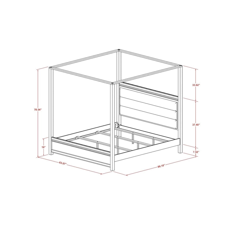 Ensemble de chambre à coucher East West Furniture Denali Queen Size avec tête de lit rembourrée (option de pièces)