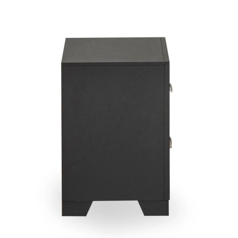 Ensemble de chambre à coucher East West Furniture Denali Queen Size avec tête de lit rembourrée (option de pièces)