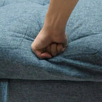 Canapé-lit réversible de 82 pouces de large avec méridienne