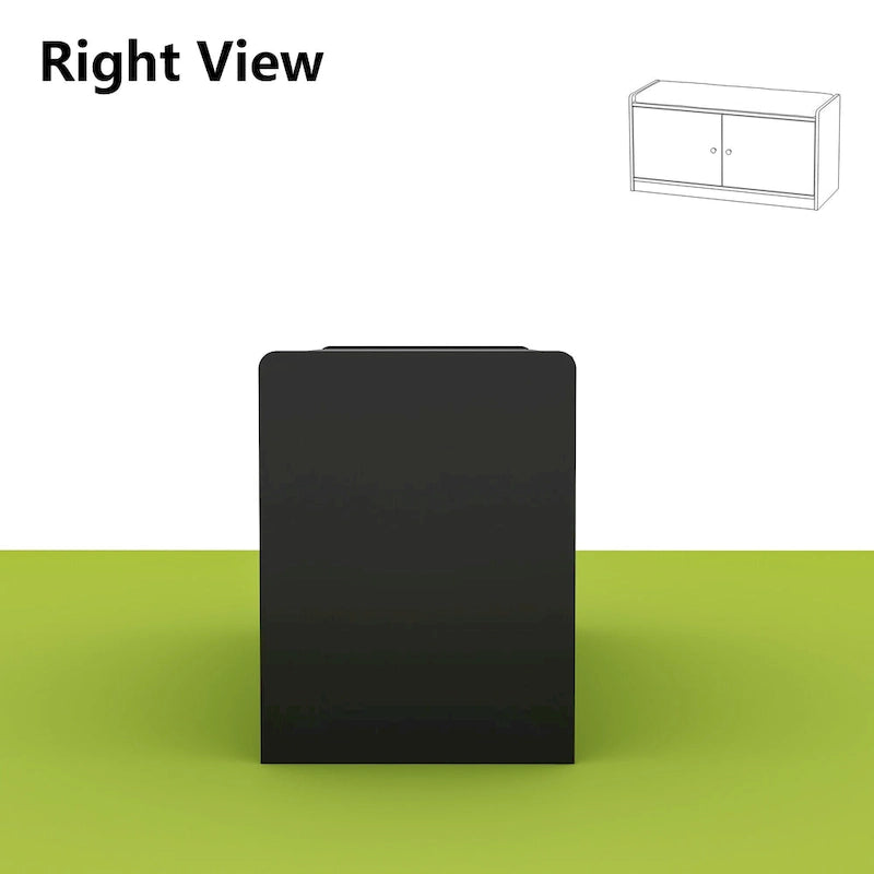 Banc de rangement blanc de 35,8 cm de large avec tiroirs et coussin d'assise rembourré