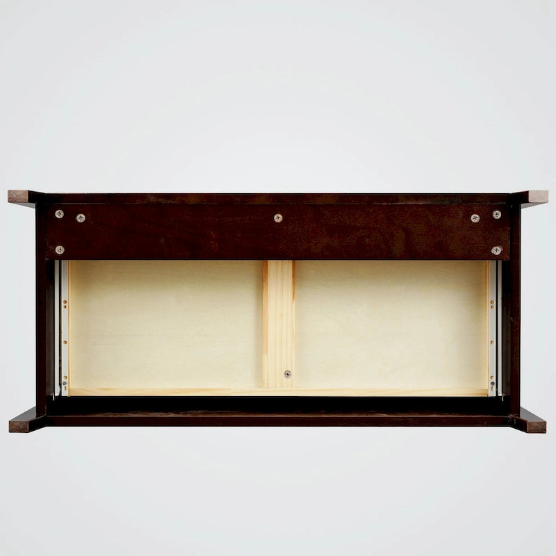 Commode à 6 tiroirs en bois massif peint à la bombe