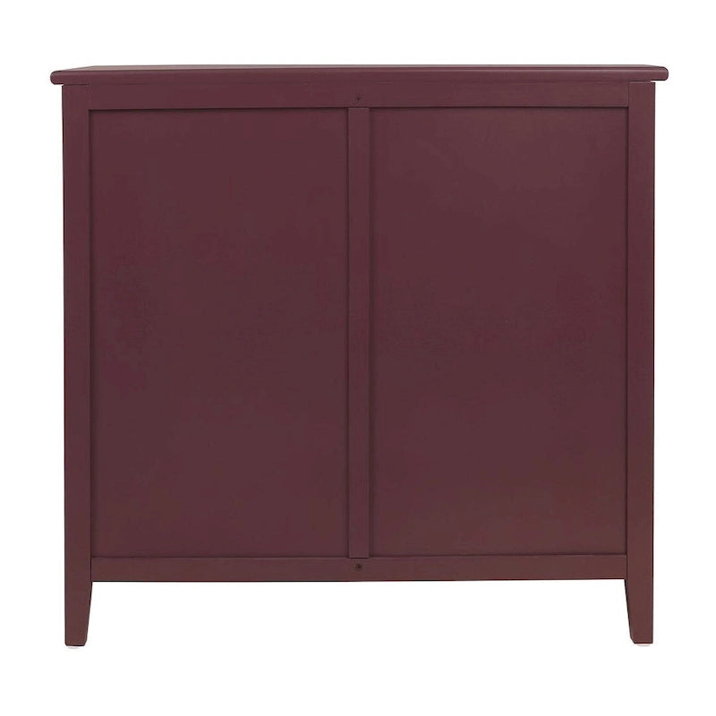 Meuble de rangement en rotin à 3 tiroirs pour chambre ou salon