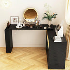 Commode à 4 tiroirs blanche pour chambre à coucher