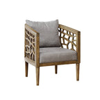 Fauteuil d'appoint craquelé INK+IVY