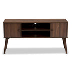 Meuble TV 2 portes Carson Carrington Batnaset style moderne du milieu du siècle